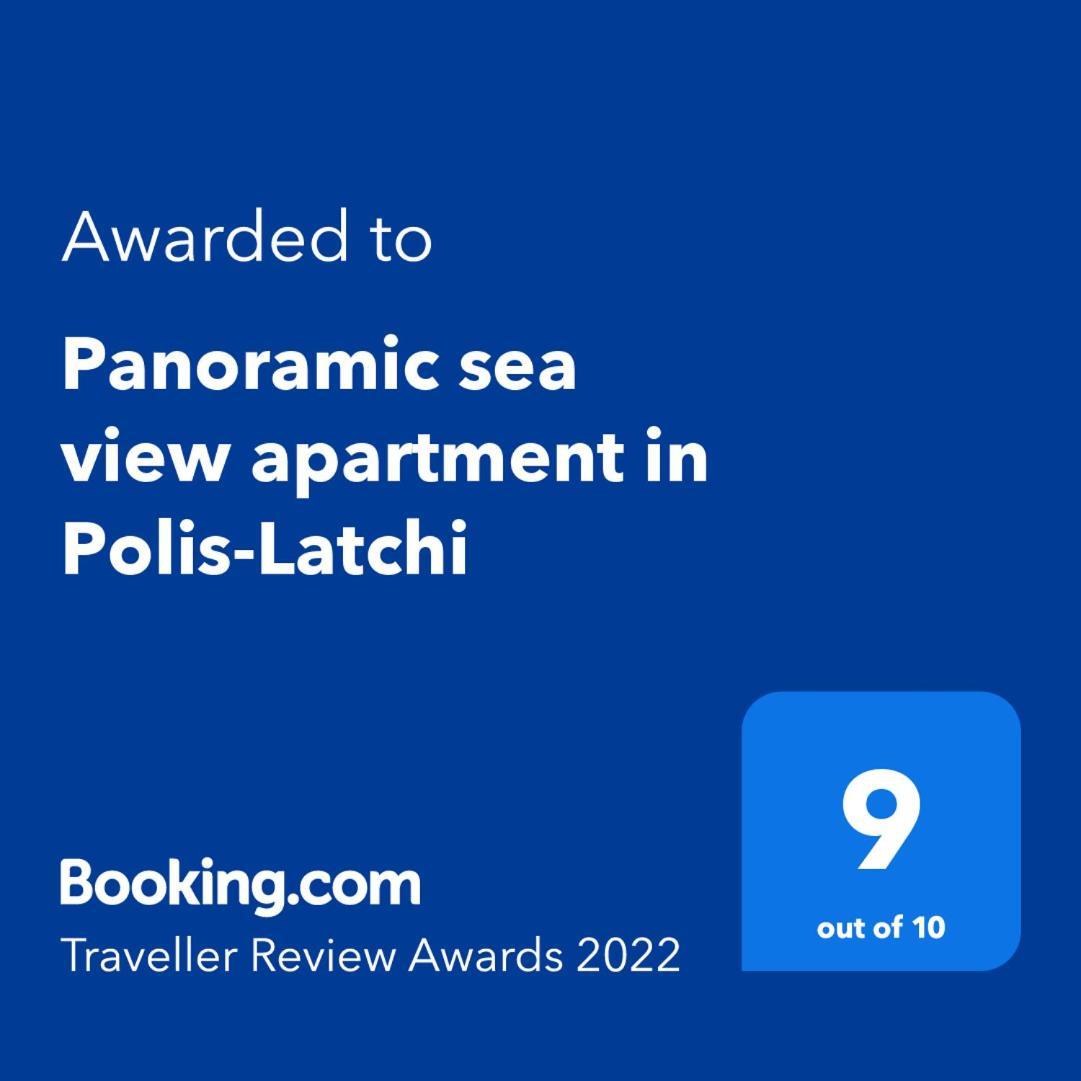 Panoramic Sea View Apartment In Polis-Latchi Экстерьер фото