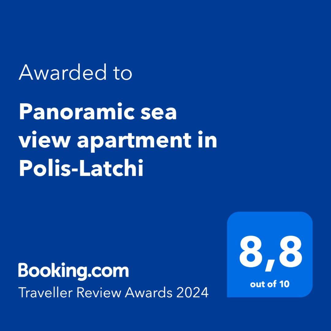 Panoramic Sea View Apartment In Polis-Latchi Экстерьер фото